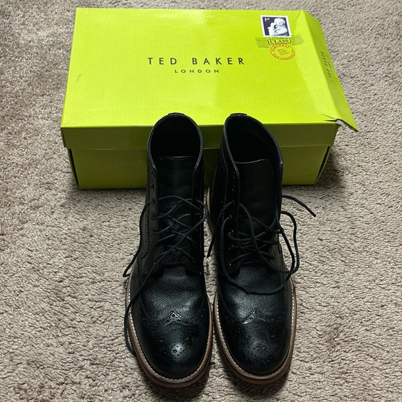 Ted Baker wingtip boots - Picture 2 of 10